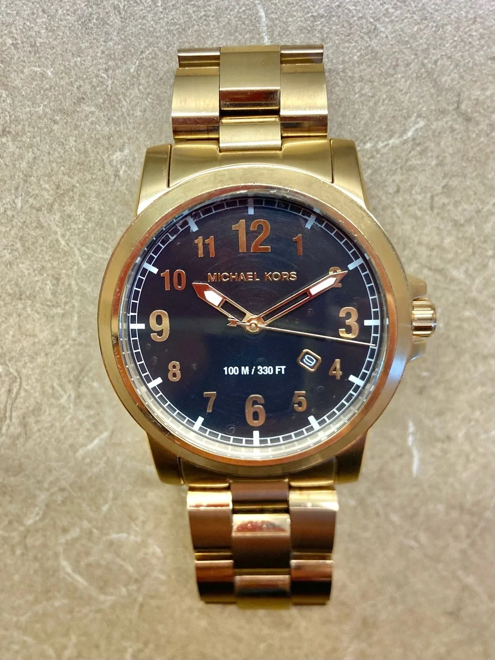 Michael Kors Gold Tone Stainless Steel Men’s Watch